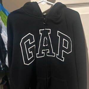 GAP Kids Black Hoodie Jacket size Large (10).